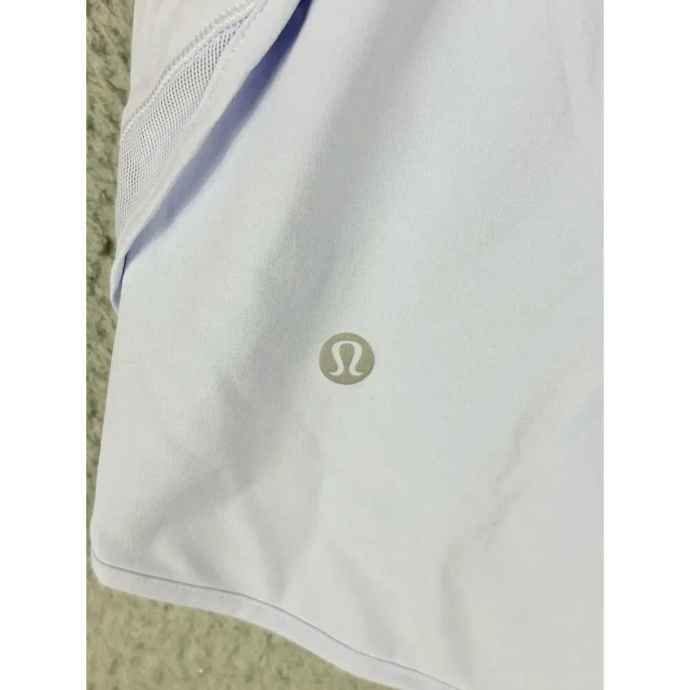 Lululemon Skirt Women's 14 Pastel Lavender Hotty Hot Skort Gym Yoga Pickleball